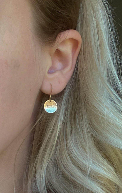 14K Gold Dangle Earrings - Jewellery Hut