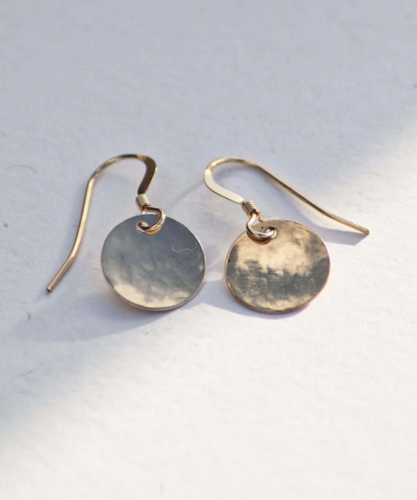 14K Gold Dangle Earrings - Jewellery Hut