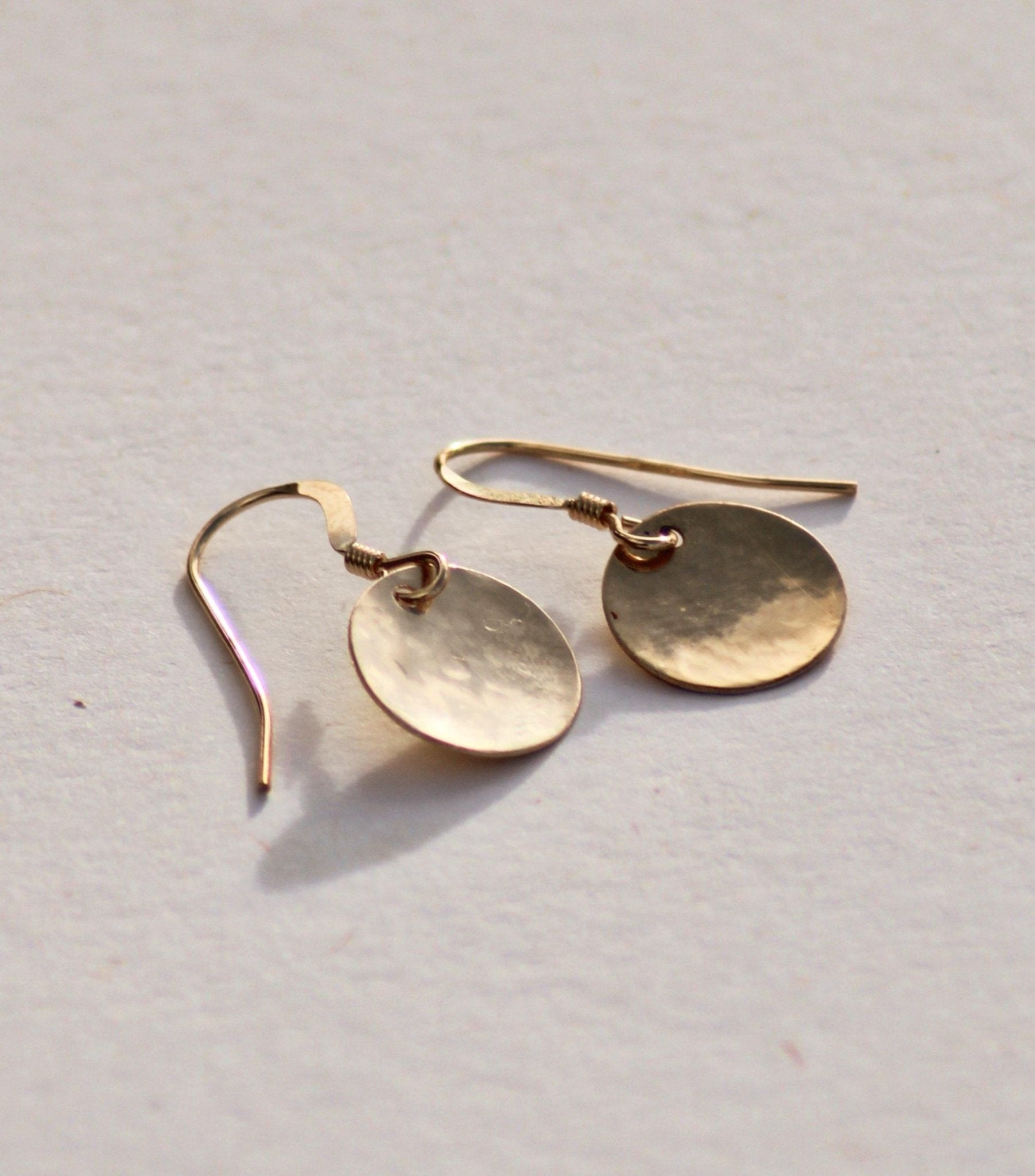 14K Gold Dangle Earrings - Jewellery Hut
