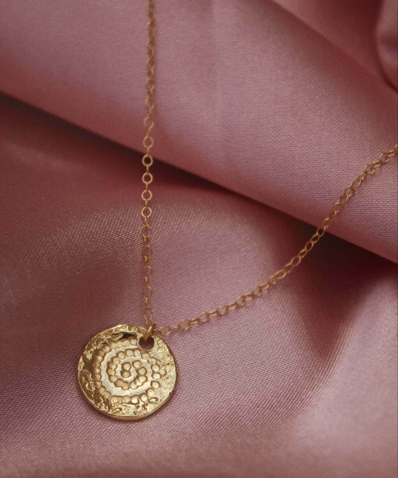 14k Gold Filled Fossil Necklace - Jewellery Hut