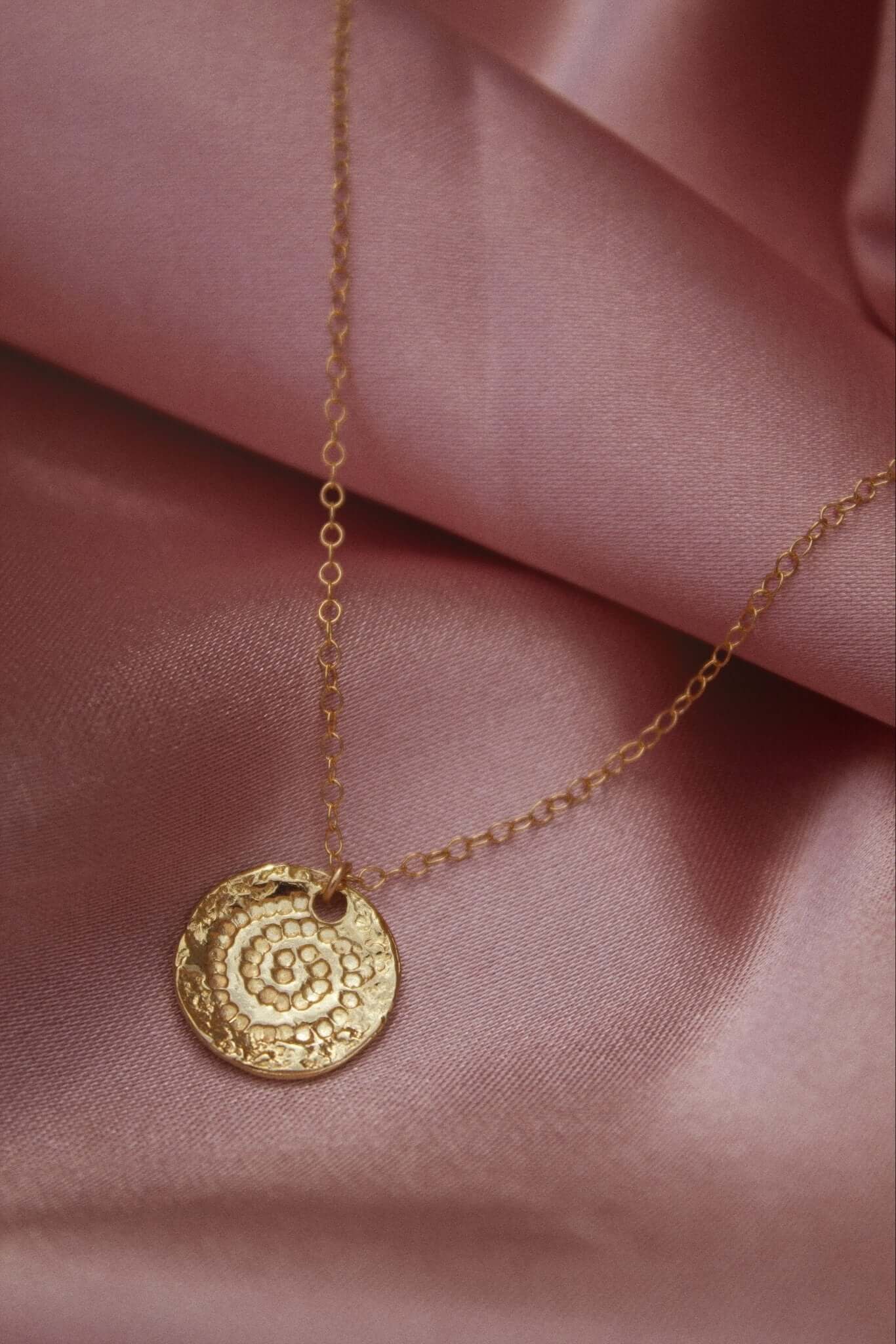 14k Gold Filled Fossil Necklace - Jewellery Hut