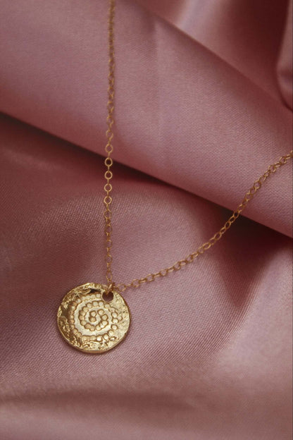 14k Gold Filled Fossil Necklace - Jewellery Hut