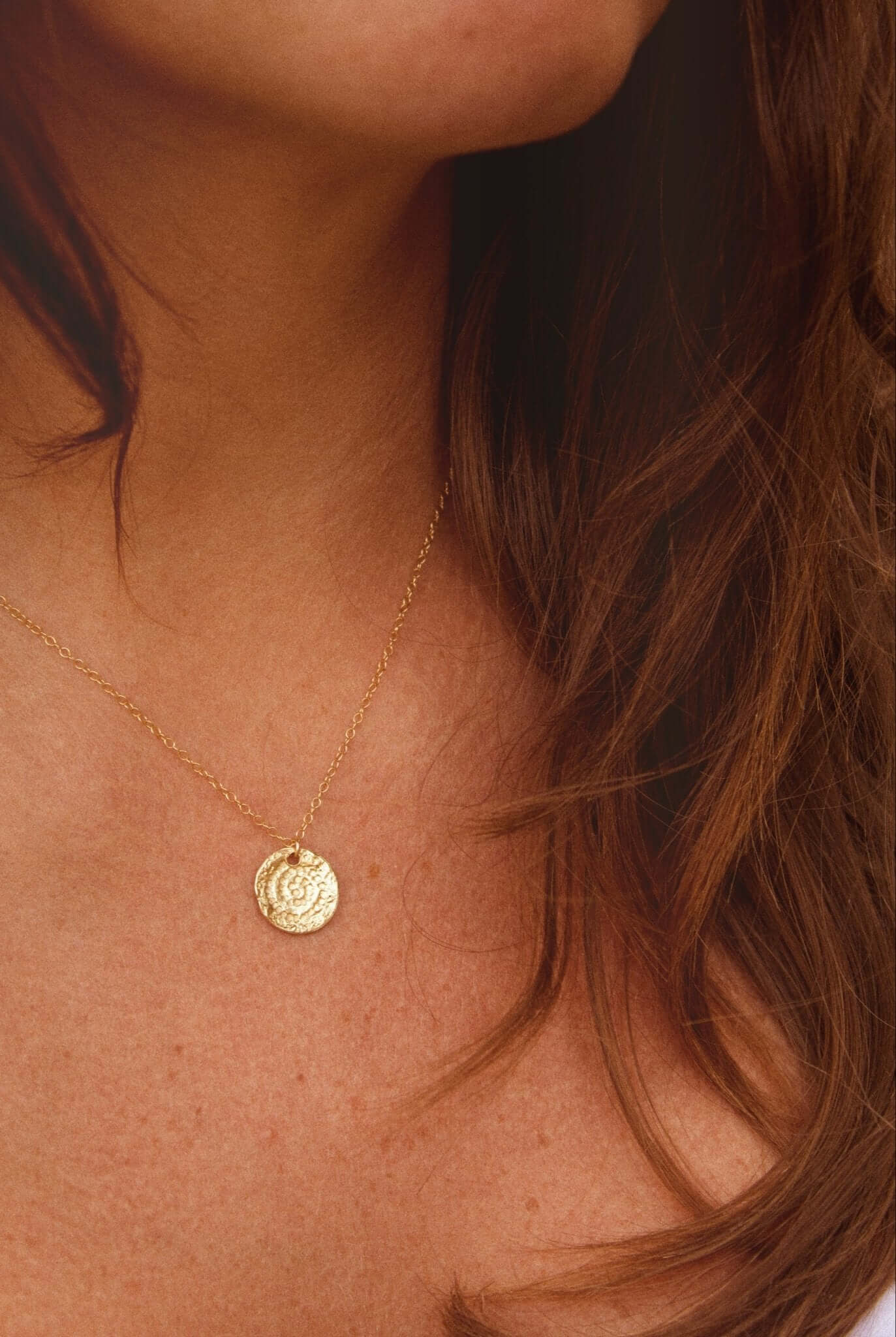 14k Gold Filled Fossil Necklace - Jewellery Hut