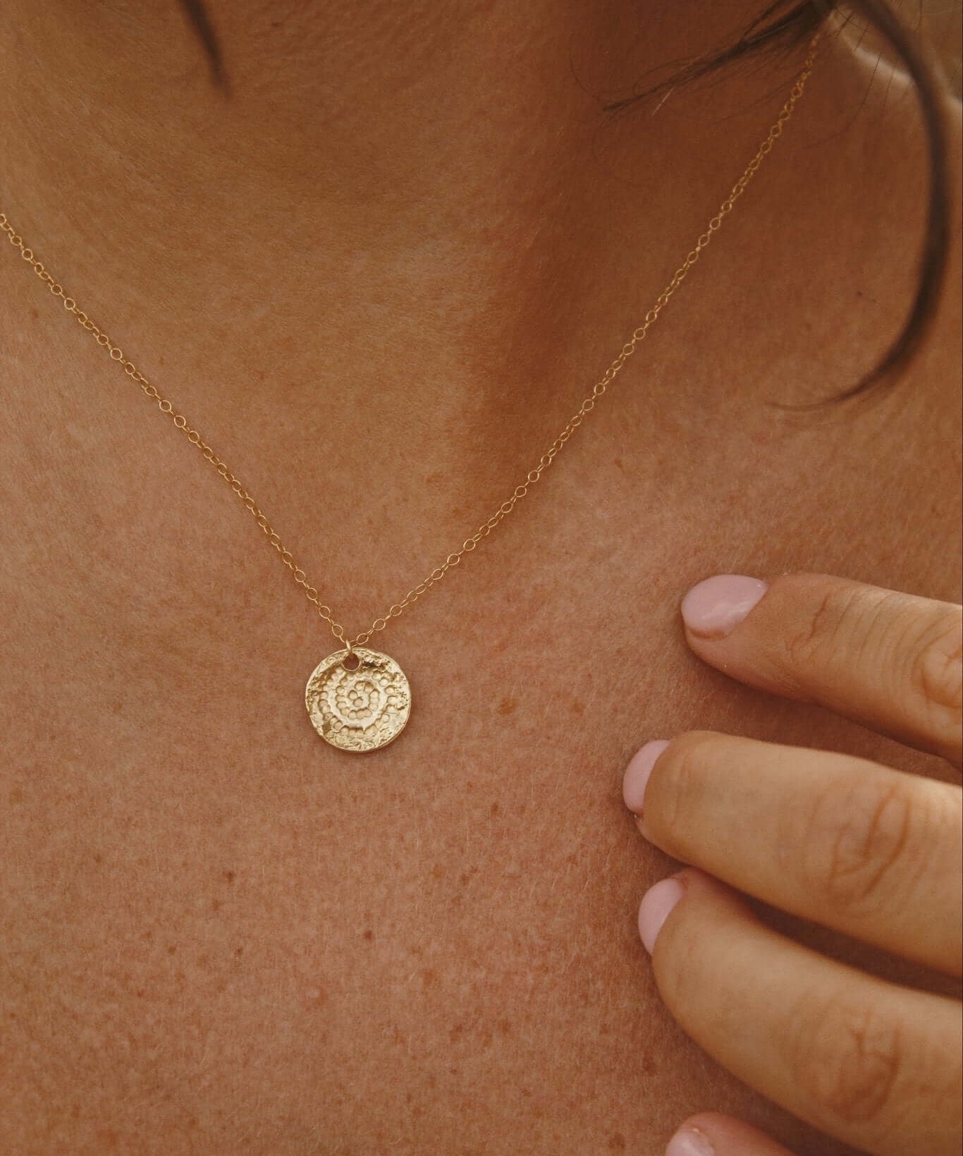 14k Gold Filled Fossil Necklace - Jewellery Hut