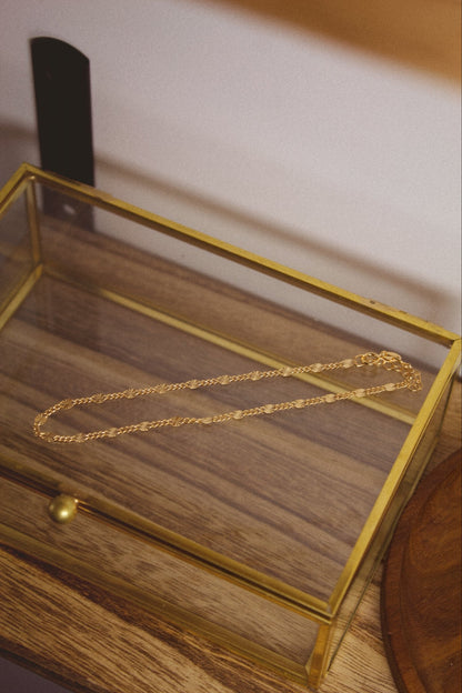 14K Gold Filled Starburst Anklet - Jewellery Hut