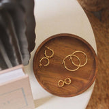 14K Gold Hinged Hoops - Jewellery Hut