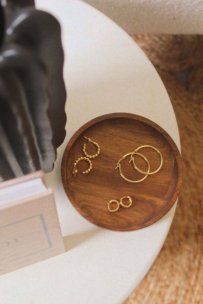 14K Gold Hinged Hoops - Jewellery Hut