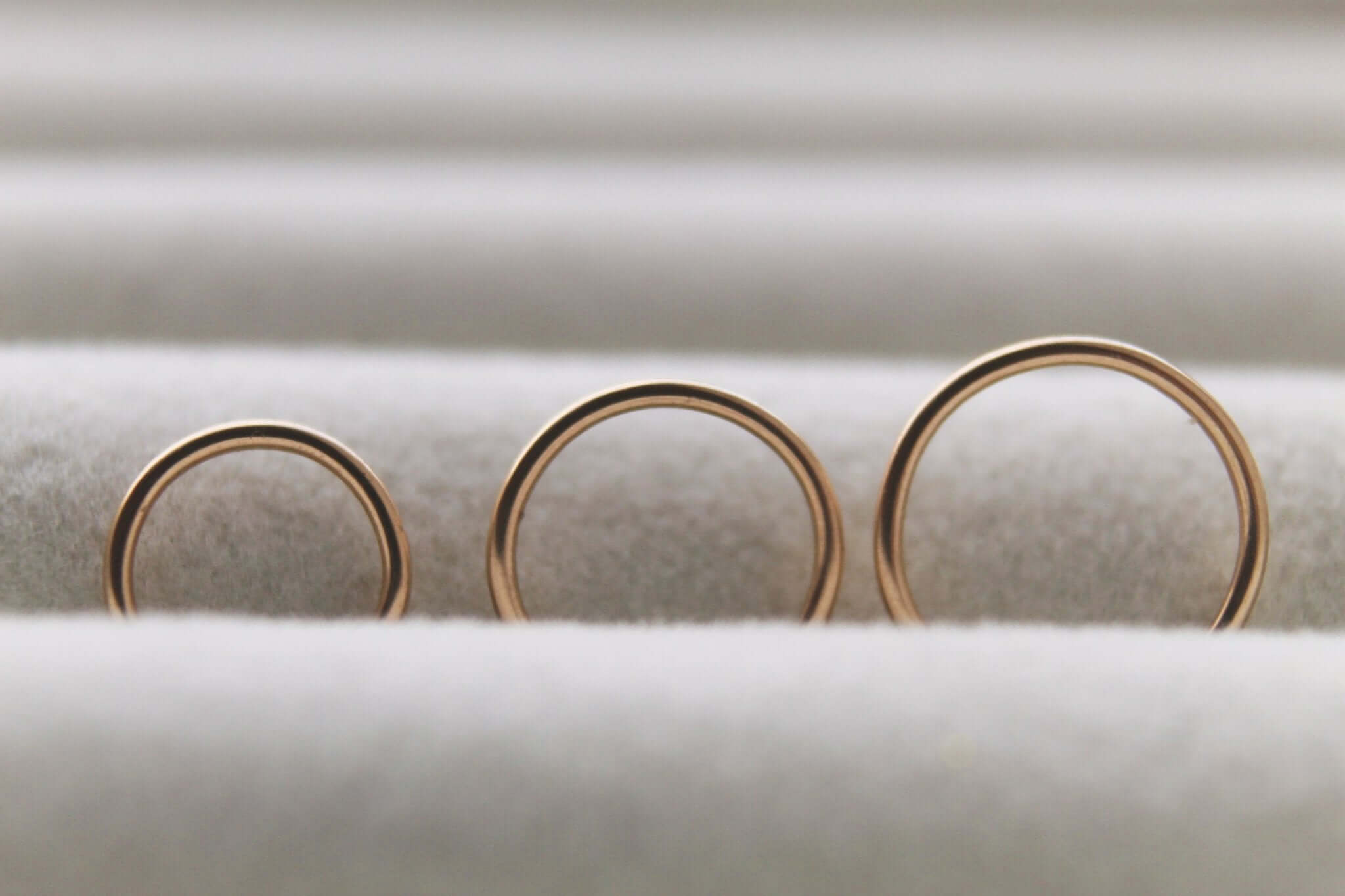 14K Gold Infinity Hoops - Jewellery Hut