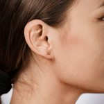 14K Gold Infinity Stud Earrings - Jewellery Hut