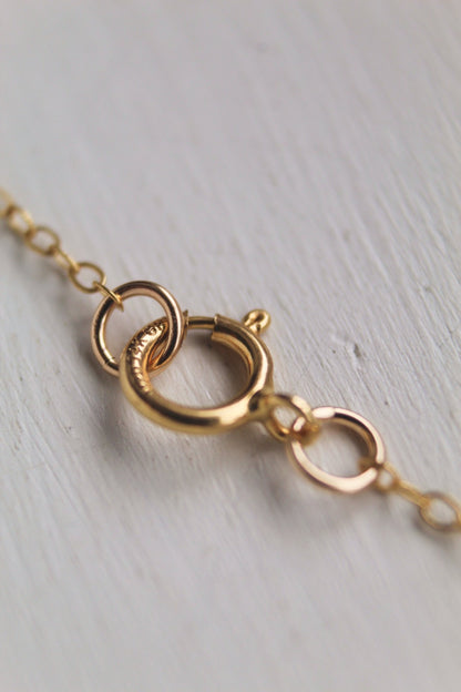 14K Gold Interlocking Rings Necklace - Jewellery Hut