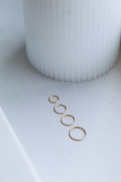 14K Gold Nose Ring - Jewellery Hut