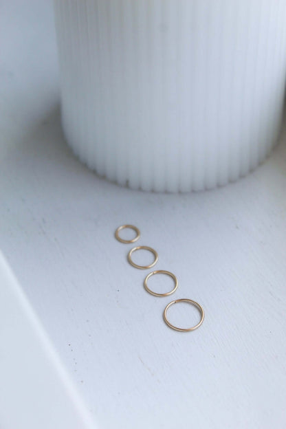 14K Gold Nose Ring - Jewellery Hut