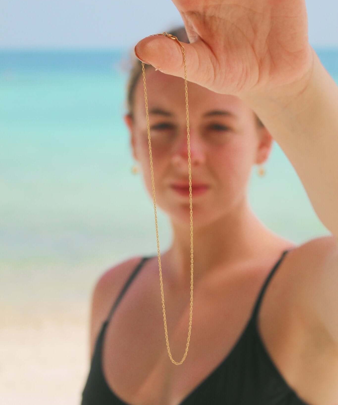 14K Gold Rope Chain Necklace - Jewellery Hut