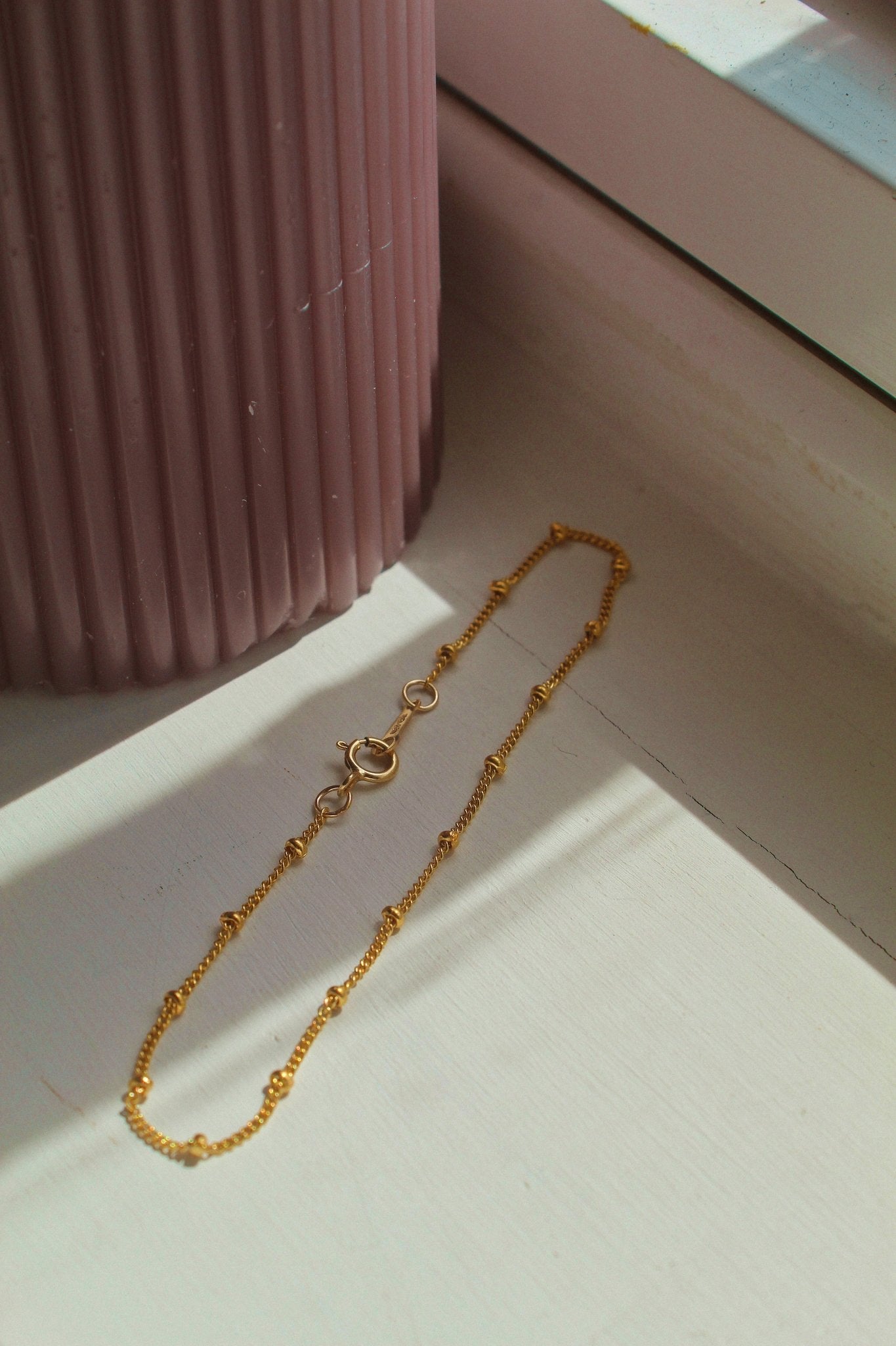 14k Gold Satellite Bracelet - Jewellery Hut