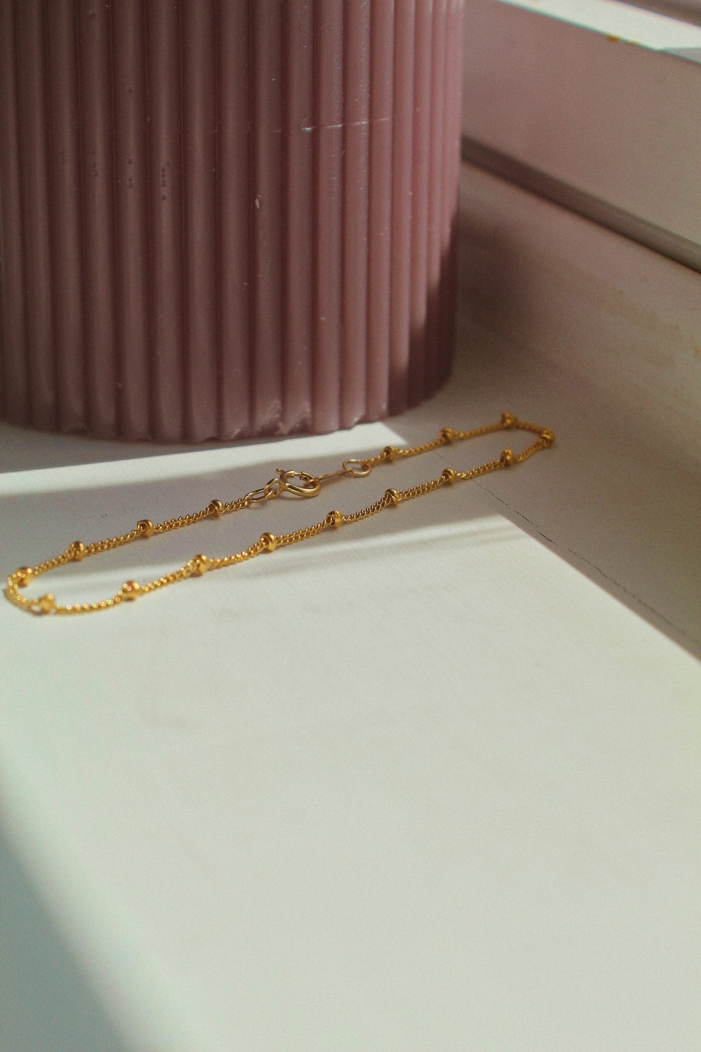 14k Gold Satellite Bracelet - Jewellery Hut