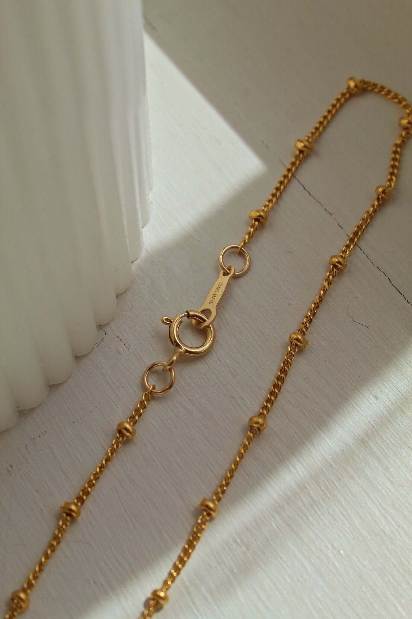 14k Gold Satellite Bracelet - Jewellery Hut