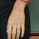 14k Gold Satellite Bracelet - Jewellery Hut