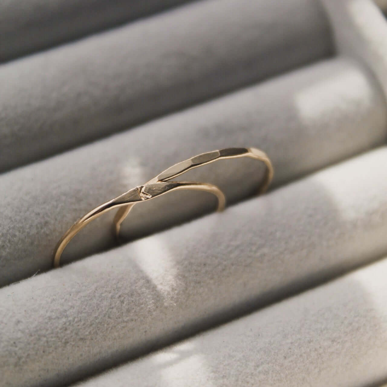 14K Gold Signet & Stacking Ring Set - Jewellery Hut