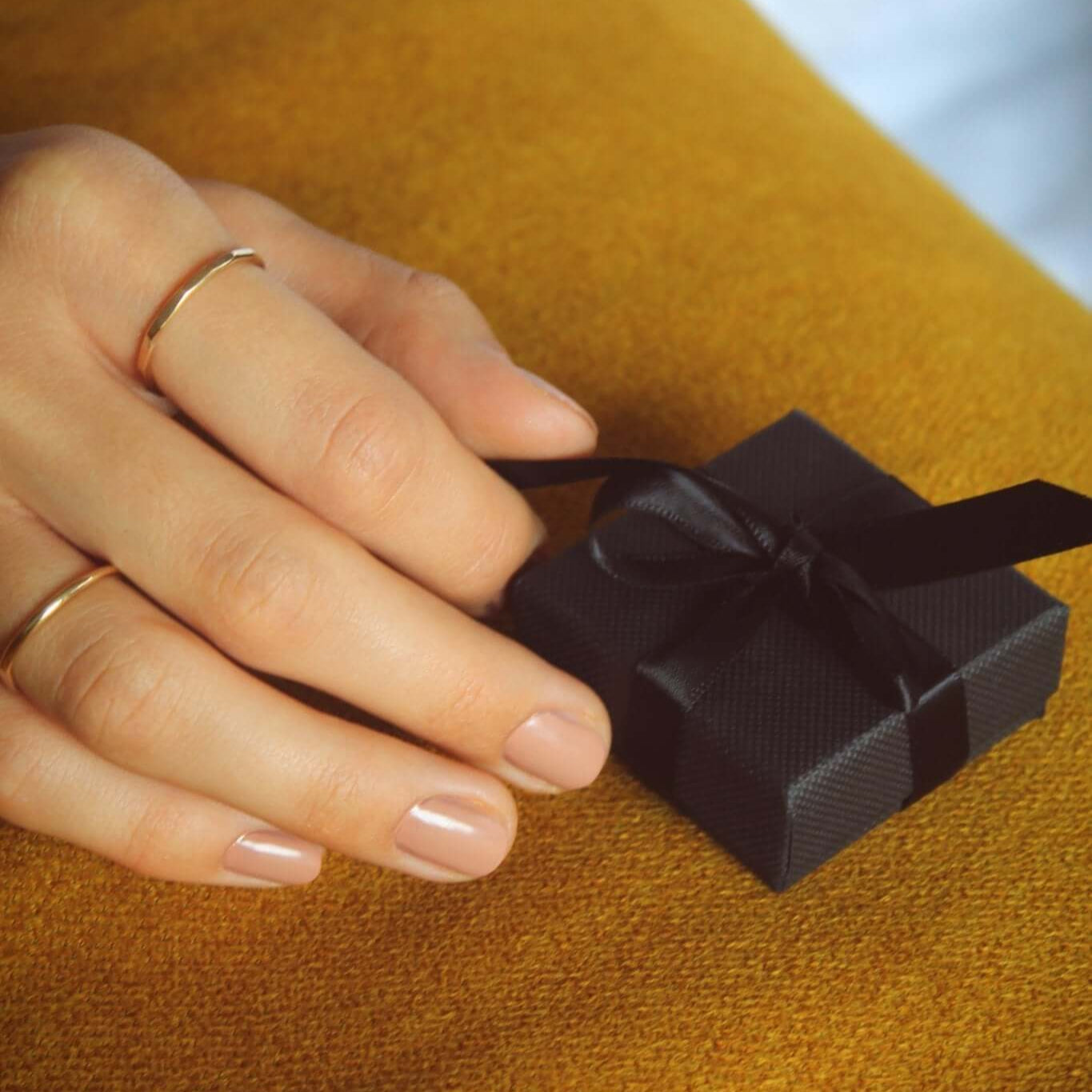 14K Gold Signet & Stacking Ring Set - Jewellery Hut