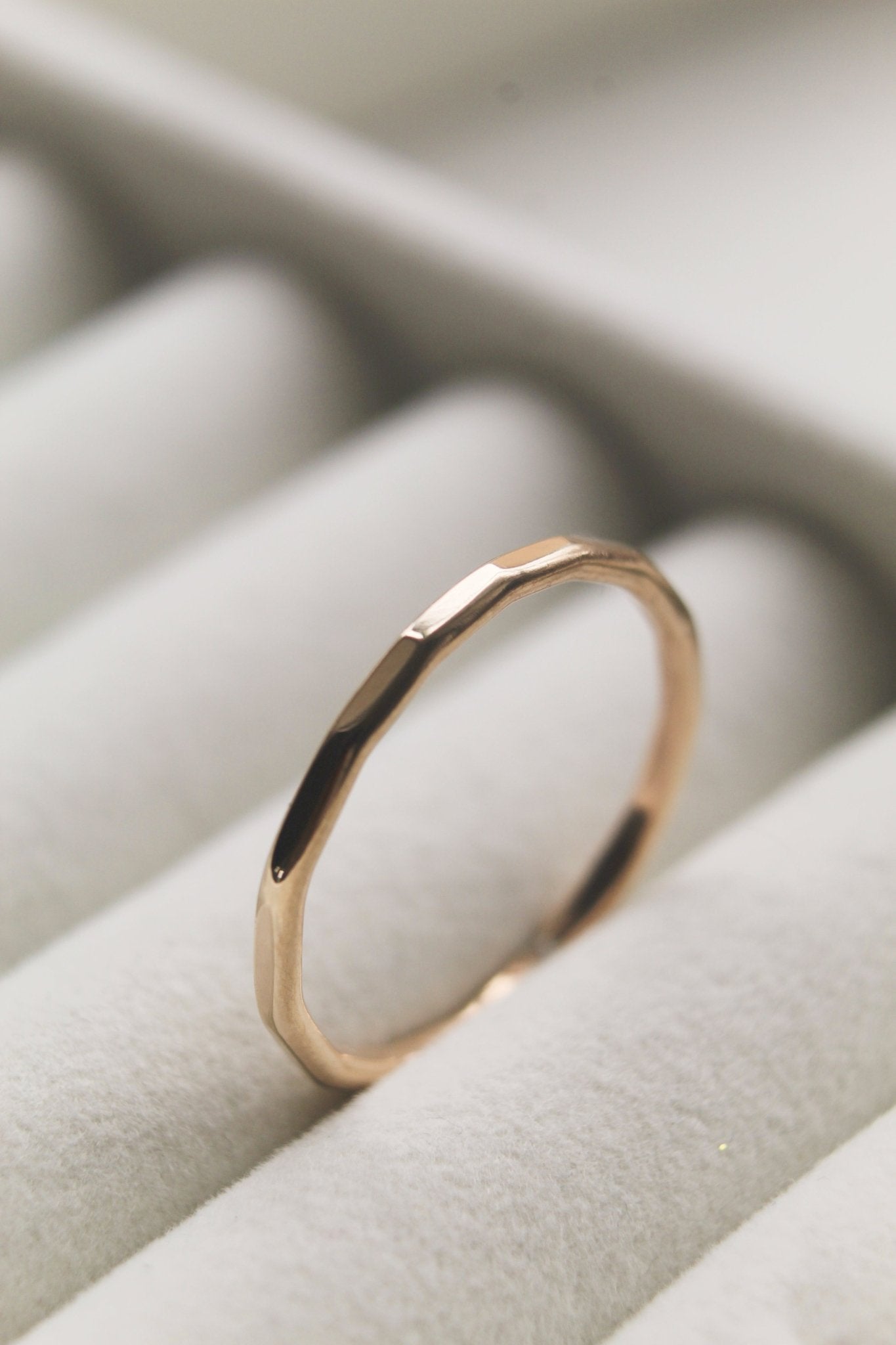 14K Gold Stacking Ring - Jewellery Hut