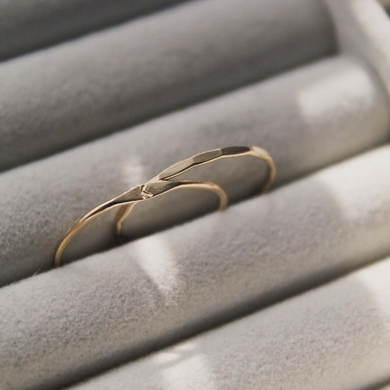 14K Gold Tiny Signet Ring - Jewellery Hut
