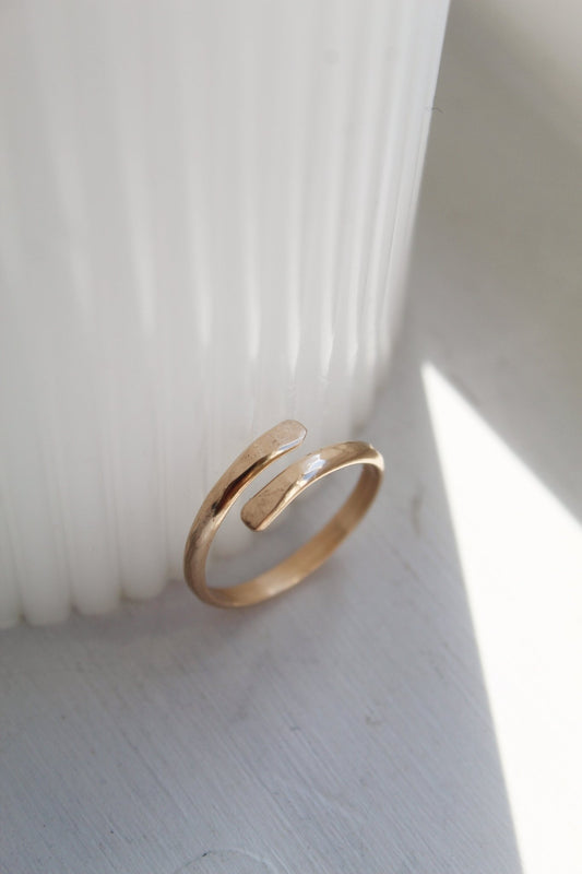 14K Gold Wrap Ring - Jewellery Hut