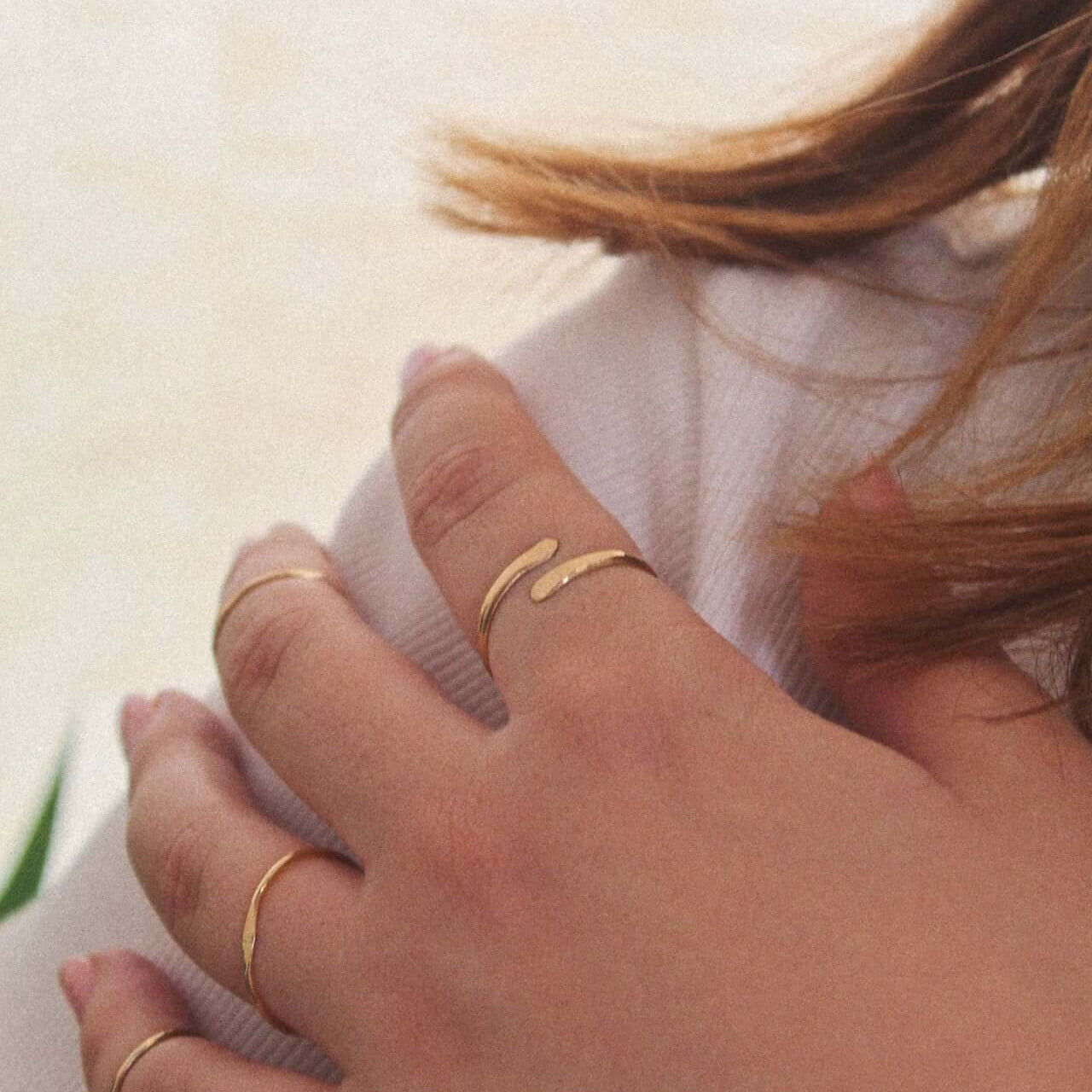 14K Gold Wrap Ring - Jewellery Hut