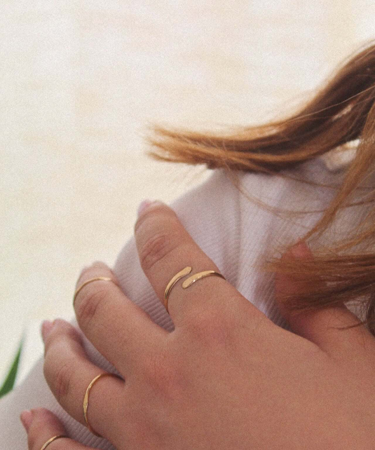 14K Gold Wrap Ring - Jewellery Hut