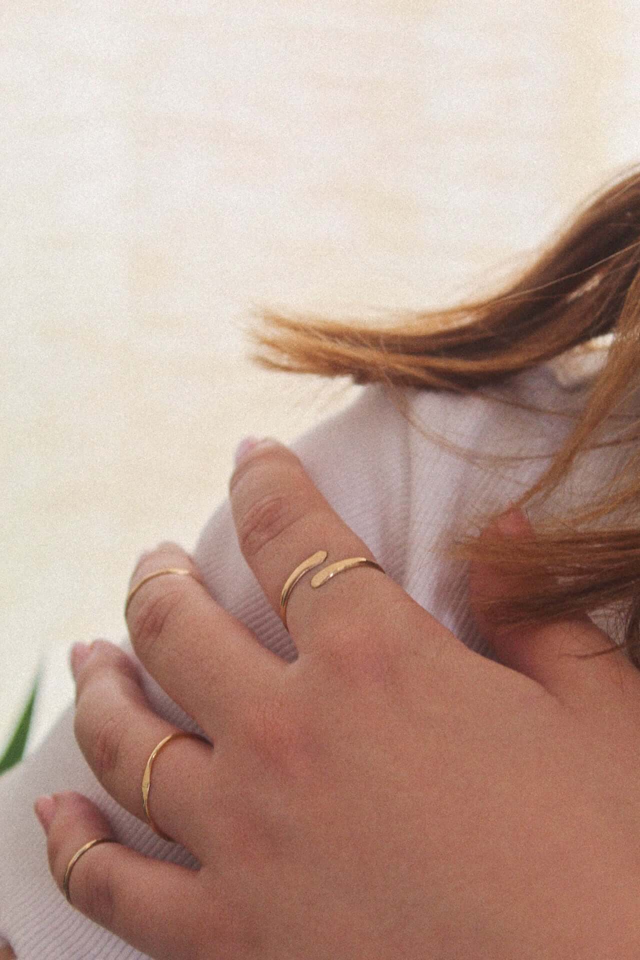 14K Gold Wrap Ring - Jewellery Hut