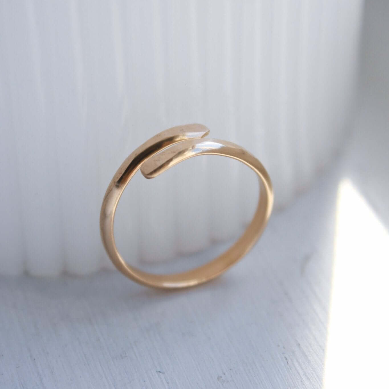14K Gold Wrap Ring - Jewellery Hut