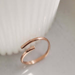 14K Rose Gold Wrap Ring - Jewellery Hut
