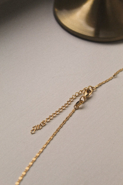 18k Gold Filled Flat Snake Chain Necklace - Jewellery Hut