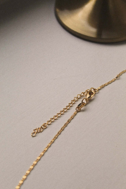 18k Gold Filled Flat Snake Chain Necklace - Jewellery Hut