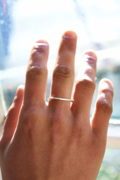 925 Sterling Silver Stacking Ring - Jewellery Hut