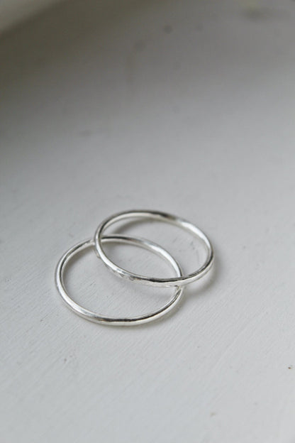 925 Sterling Silver Stacking Ring - Jewellery Hut