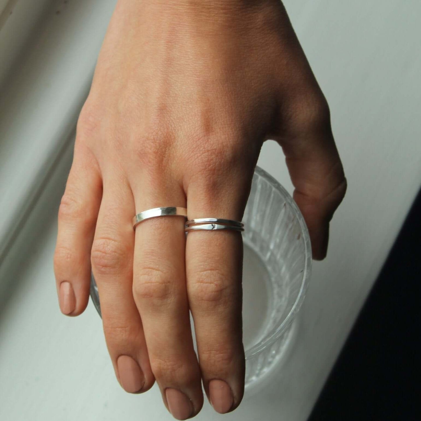 925 Sterling Silver Tiny Signet Ring - Jewellery Hut