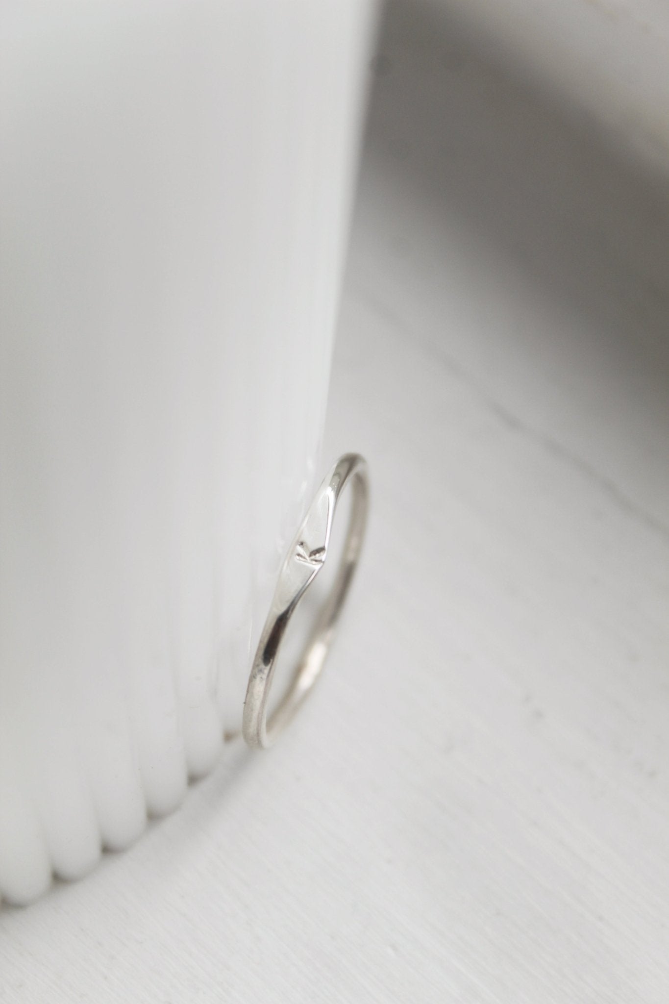 925 Sterling Silver Tiny Signet Ring - Jewellery Hut