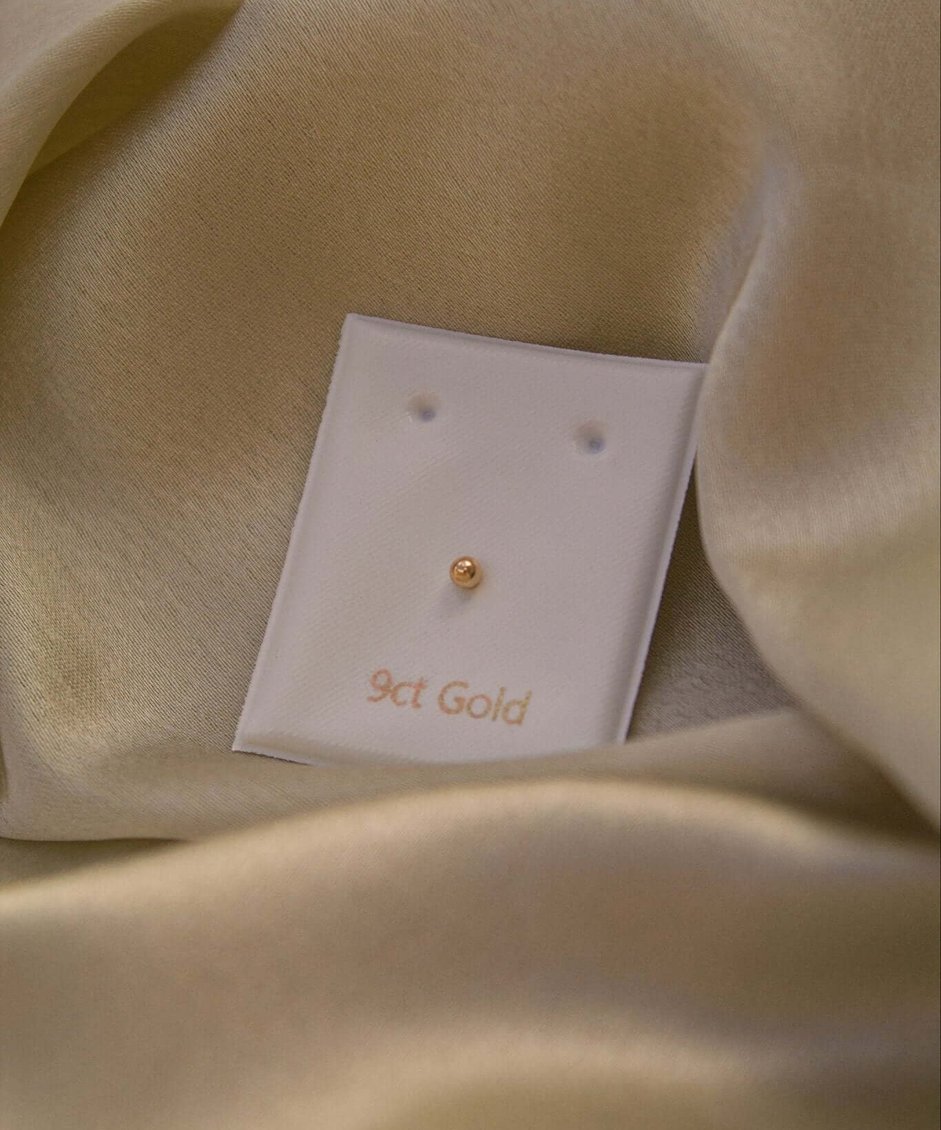 9K Yellow Gold Ball Nose Stud - Jewellery Hut