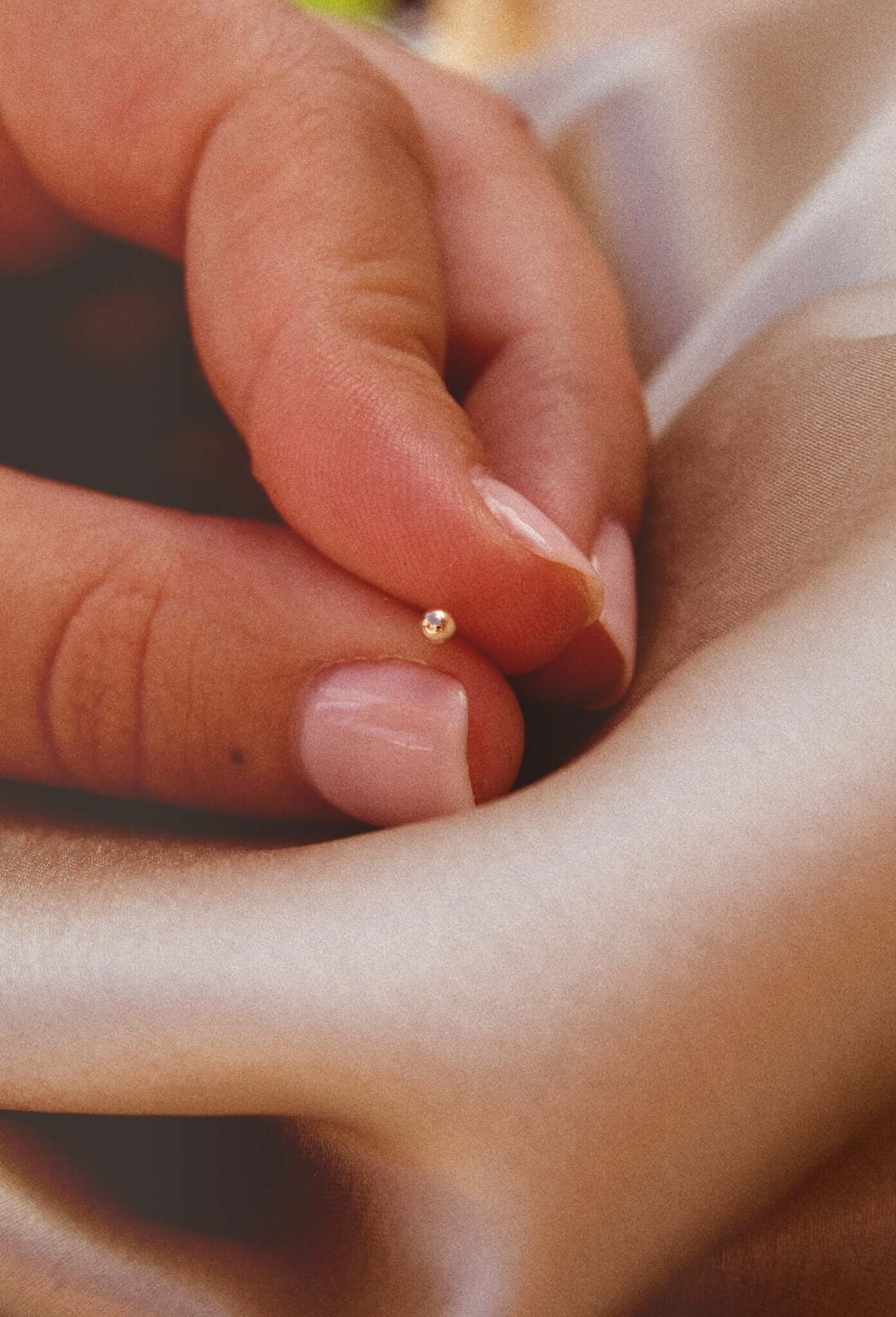 9K Yellow Gold Ball Nose Stud - Jewellery Hut