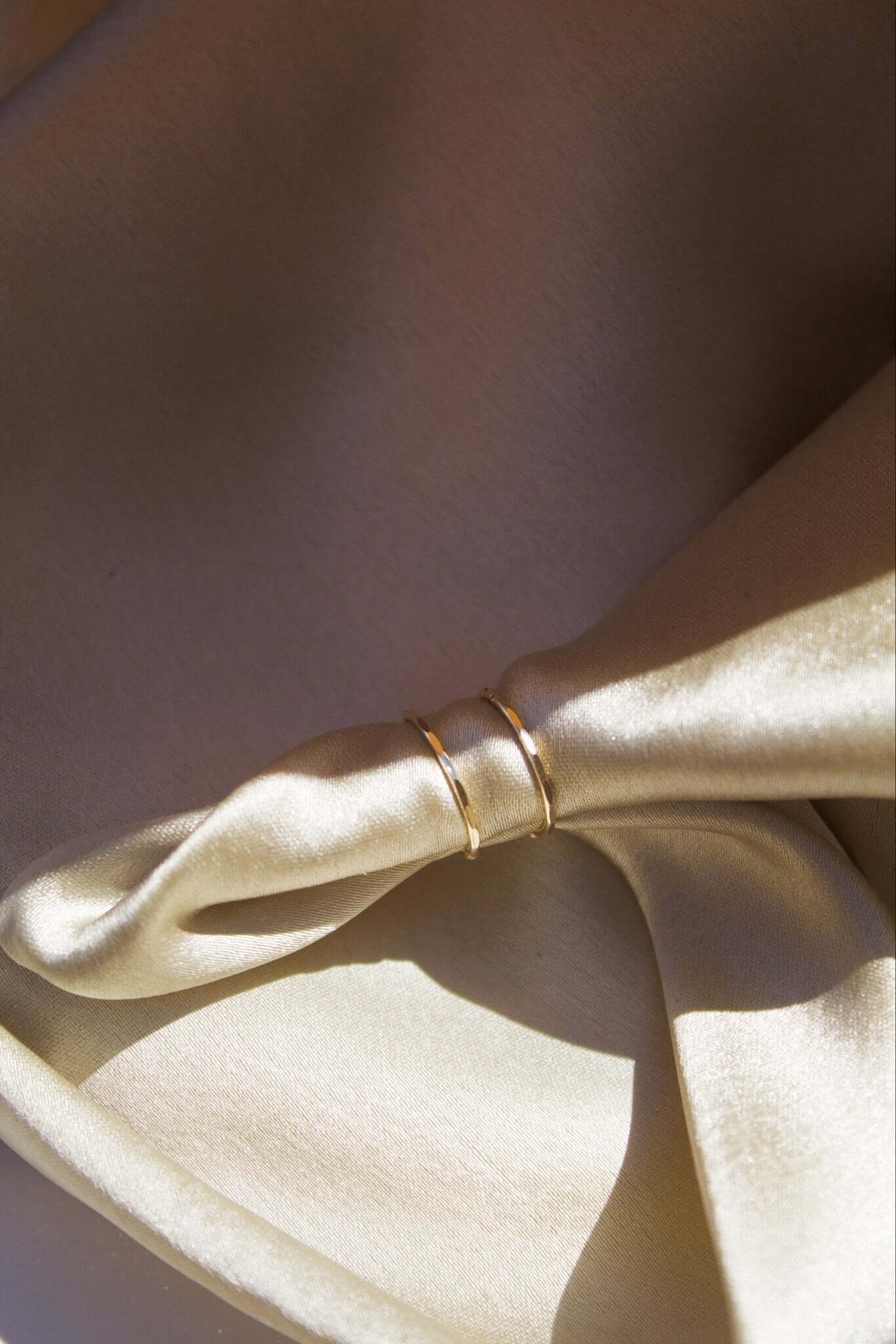 9K Yellow Gold Sleeper Hoop Earrings - Jewellery Hut