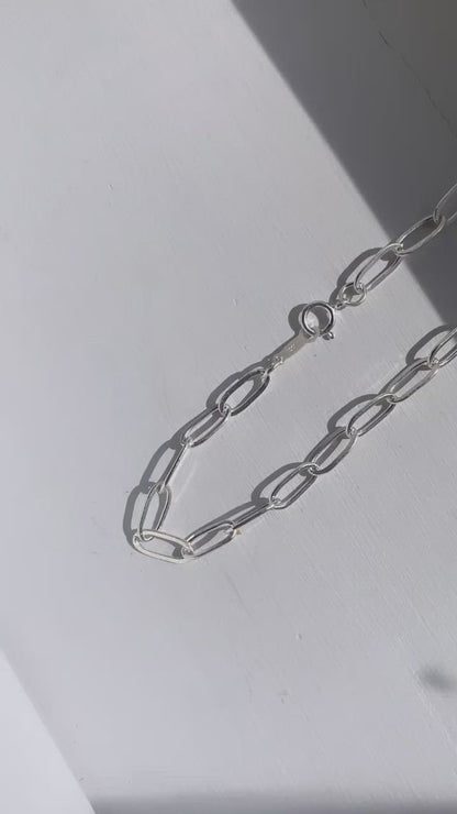 Sterling Silver Chunky Cable Bracelet