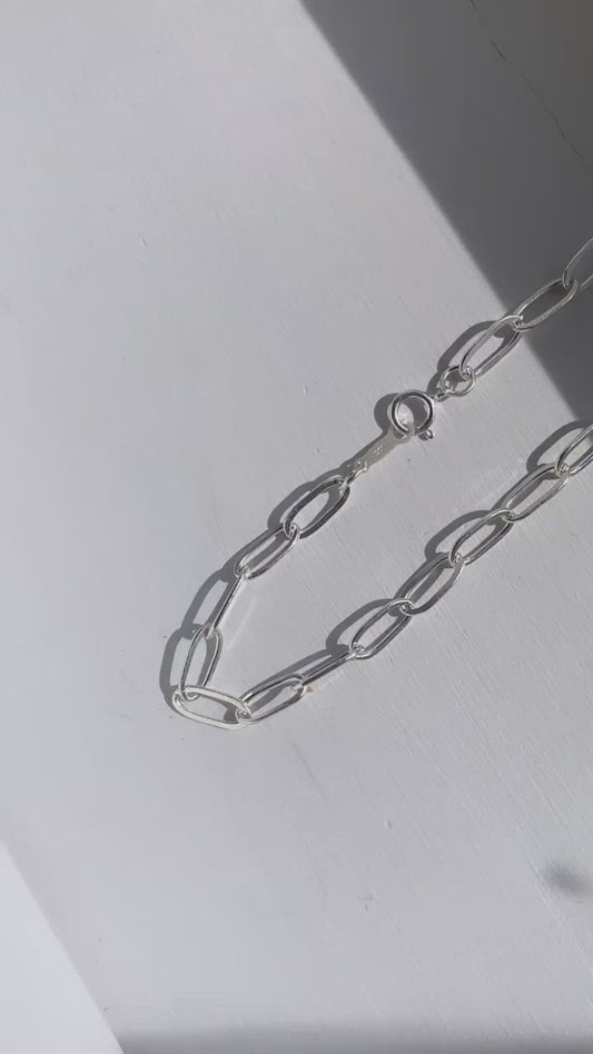 Sterling Silver Chunky Cable Bracelet