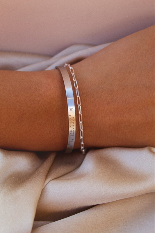 Personalised Cuff Bracelet - Jewellery Hut