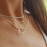 Silver Satellite Chain Necklace - Jewellery Hut