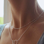 Silver Satellite Chain Necklace - Jewellery Hut