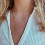 Silver Satellite Chain Necklace - Jewellery Hut