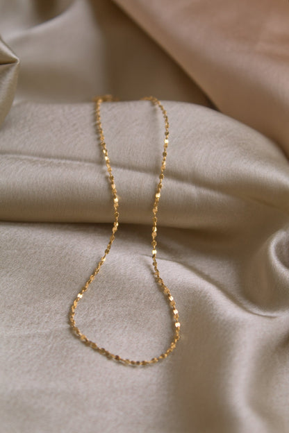 Stainless Steel Sparkle Chain Necklace - Jewellery Hut