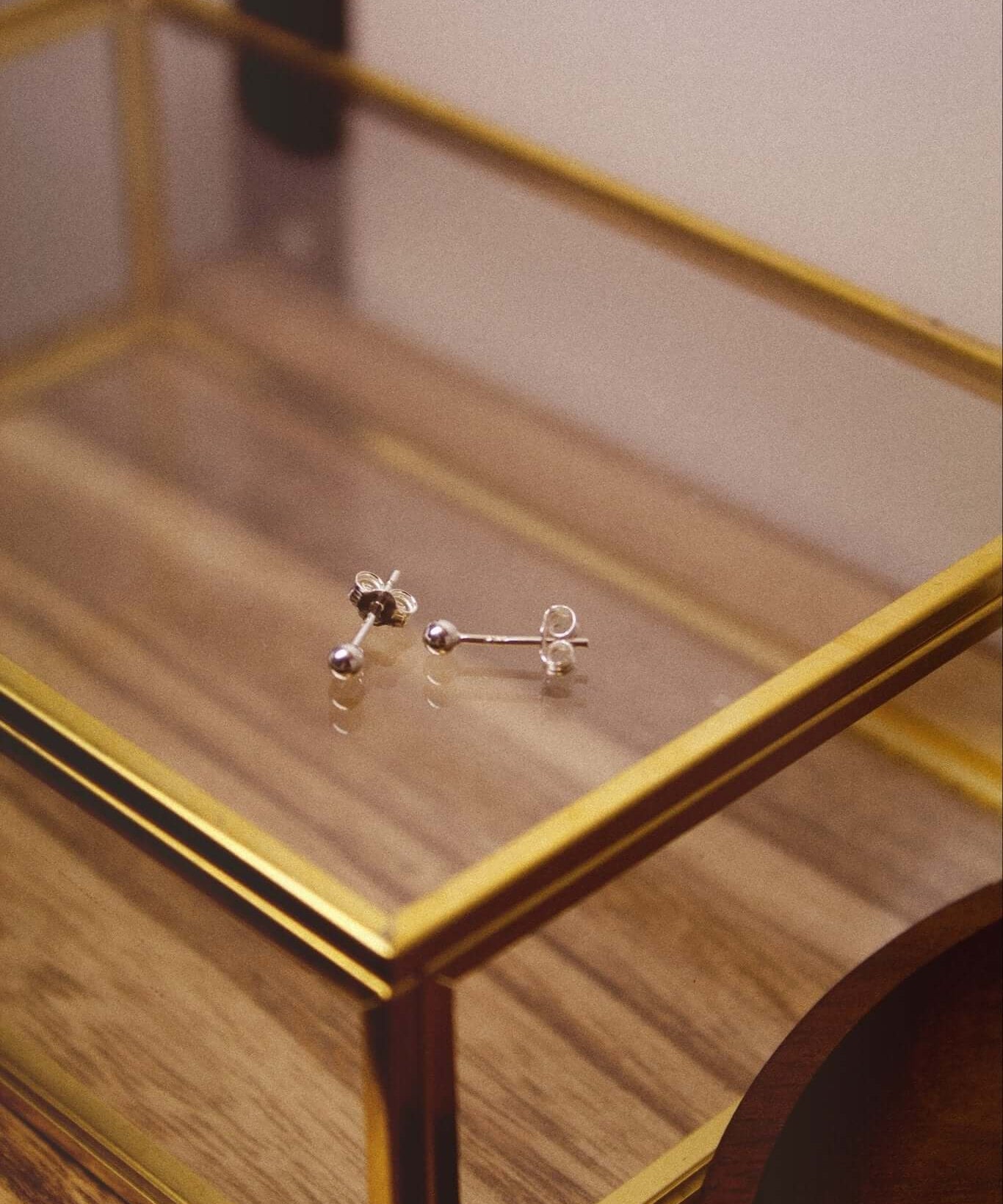 Sterling Silver Ball Stud Earrings - Jewellery Hut