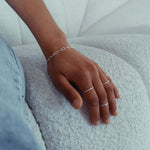 Sterling Silver Chunky Cable Bracelet - Jewellery Hut