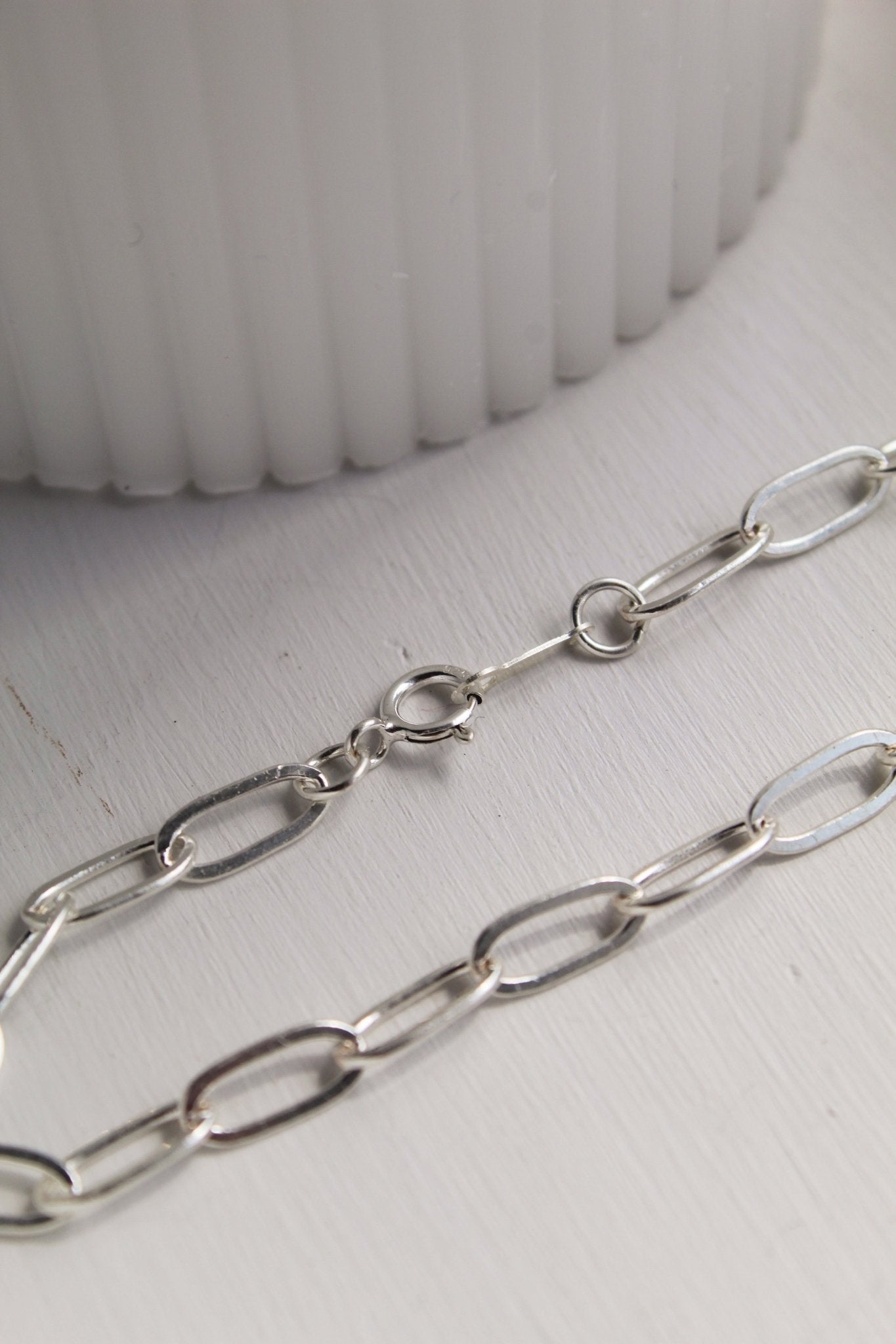 Sterling Silver Chunky Cable Bracelet - Jewellery Hut
